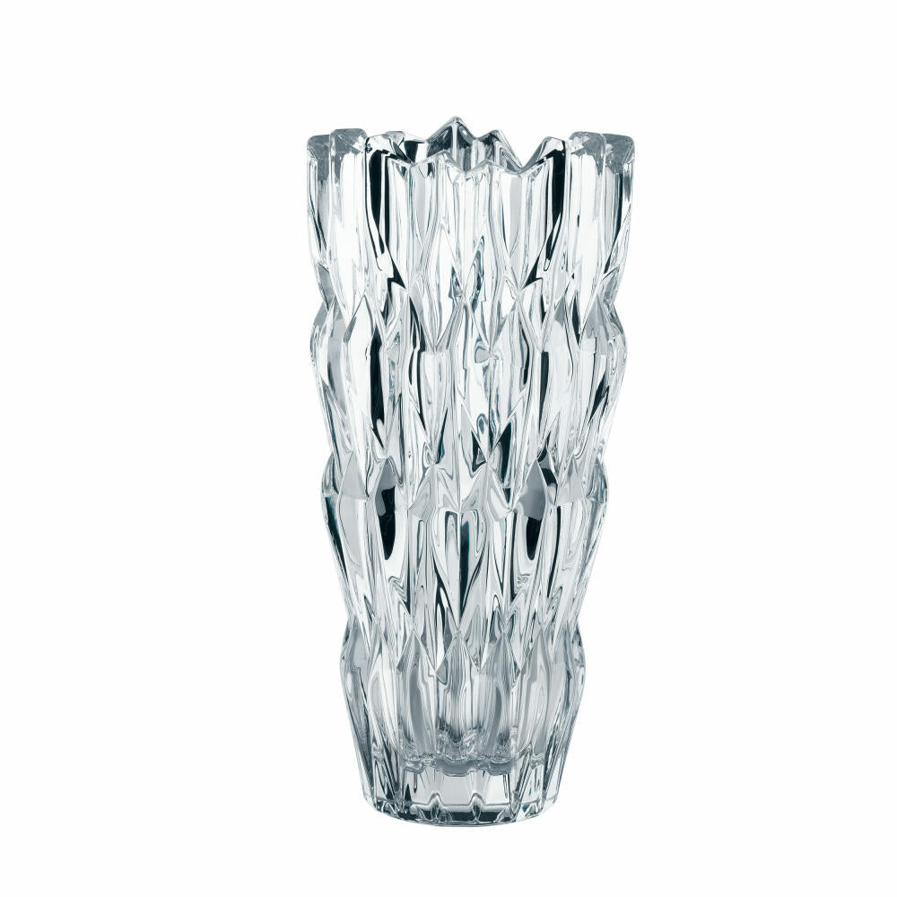 Nachtmann hochwertige Glasvase Quartz, Kristallglas, 26 cm, Made in Germany, 88332