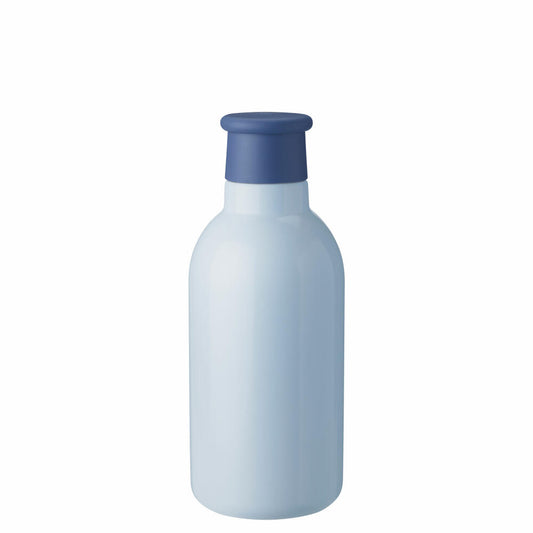 Rig-Tig Isolierflasche Drink-It, Becher, Stahl, Kunststoff, Silikon, Blue, 500 ml, Z00216