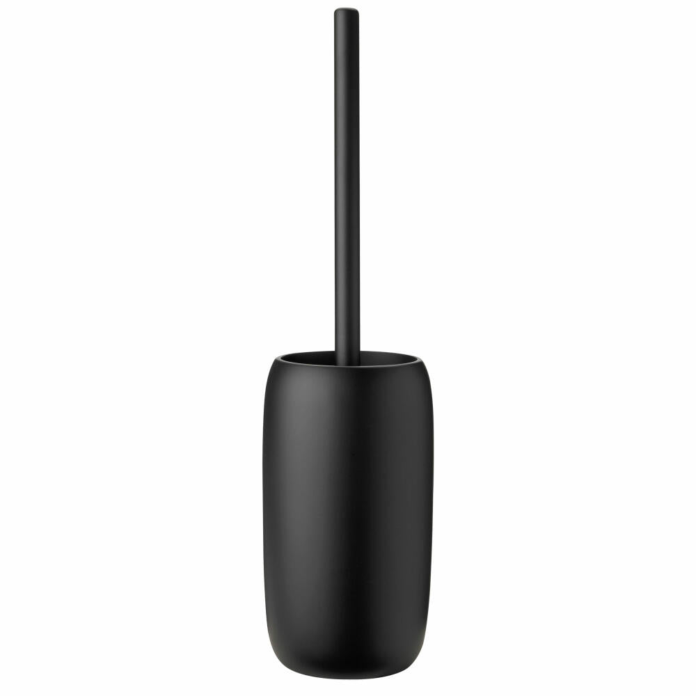 Stelton Toilet Brush Fjord, Iron, Plastic, Nylon, Black, 41.3 cm, 118
