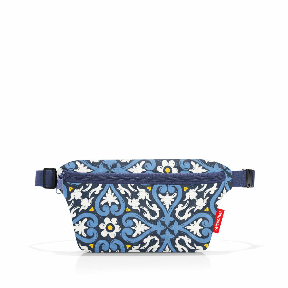 reisenthel beltbag S, Bauchtasche, Gürteltasche, Umhängetasche, Tasche, Polyestergewebe, Floral 1, 1 L, WX4067