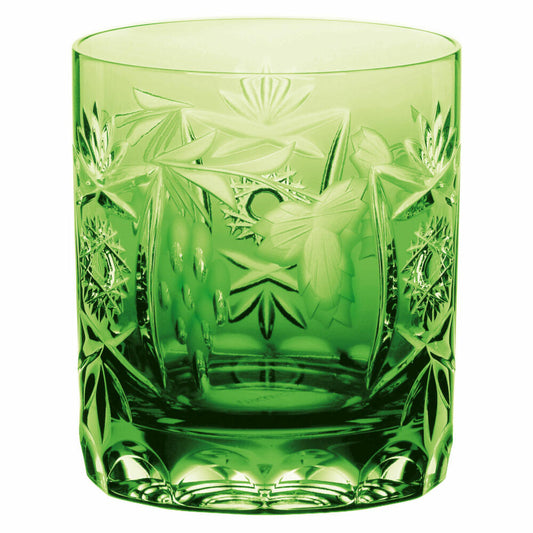 Nachtmann high-quality whiskey glass Pur Traube, reseda green, glass, crystal glass, 9 cm, 35896