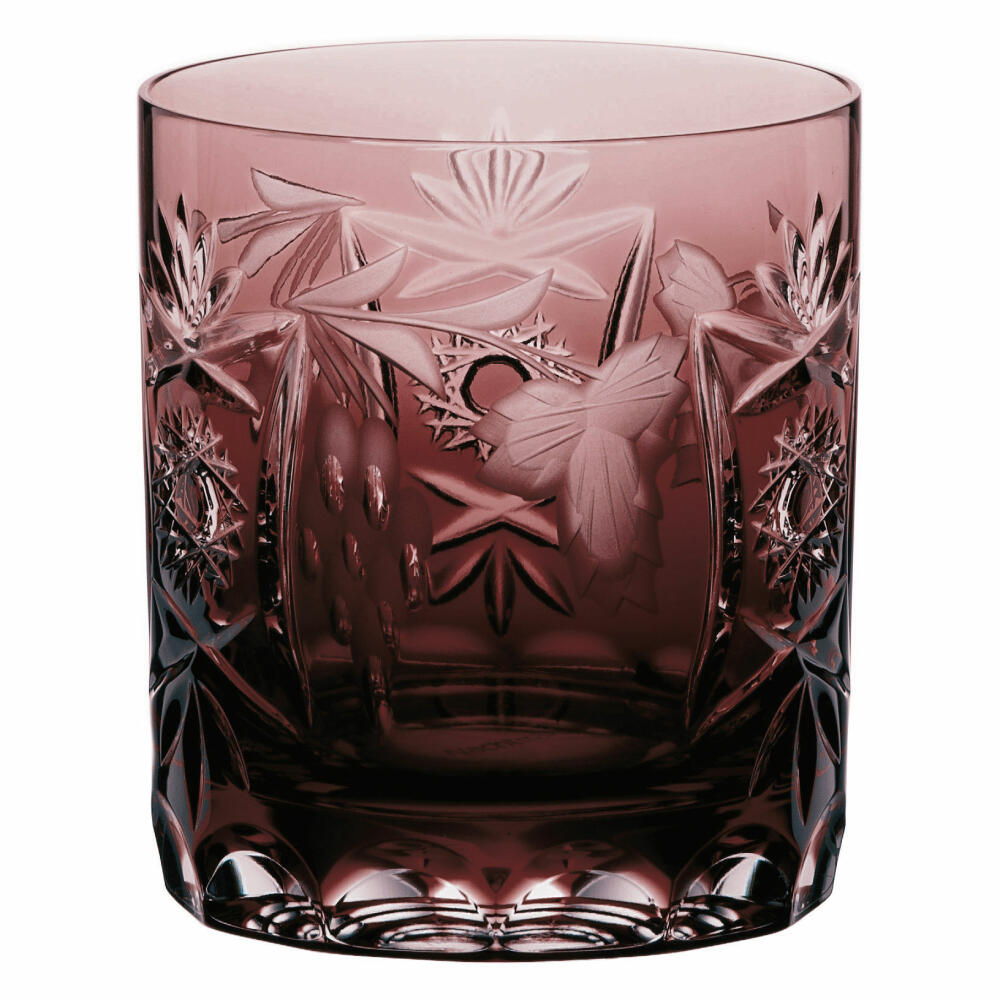 Nachtmann hochwertiges Whiskeyglas Pur Traube, Amethyst, Glas, Kristallglas, 9 cm, 35890
