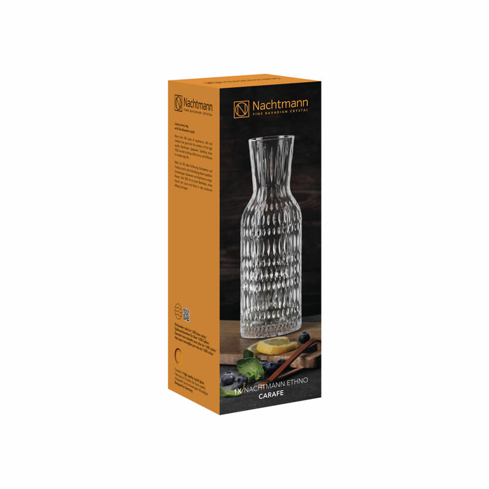 Nachtmann Ethno water carafe, water carafe, crystal glass, 1.113 L, 105396