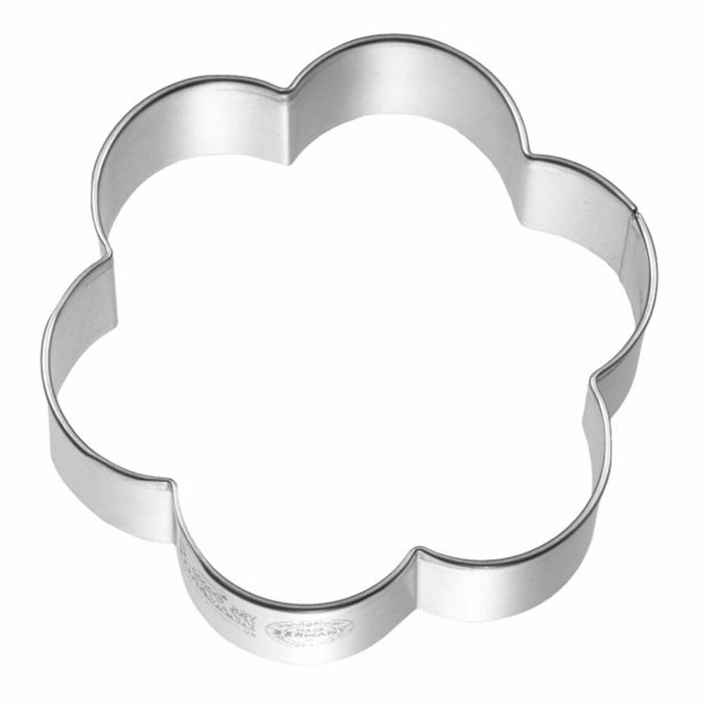 Birkmann flower cookie cutter, cookie cutter, cookie mold, biscuit, cookie, tinplate, 7 cm, 123328