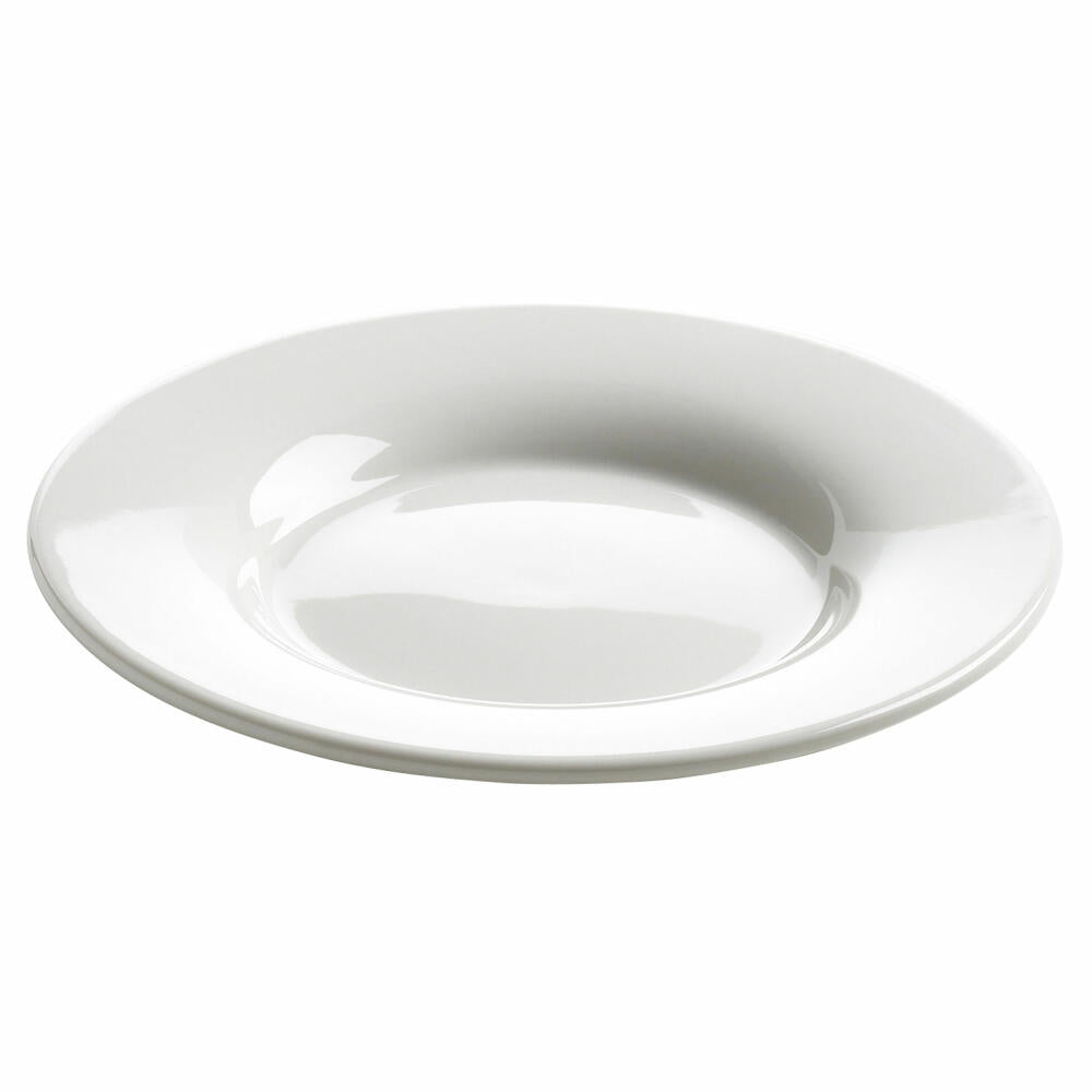 Maxwell & Williams Round Untertasse zur Suppentasse, Unterteller, Untere, Porzellan, Weiß, 17.5 cm, P0386