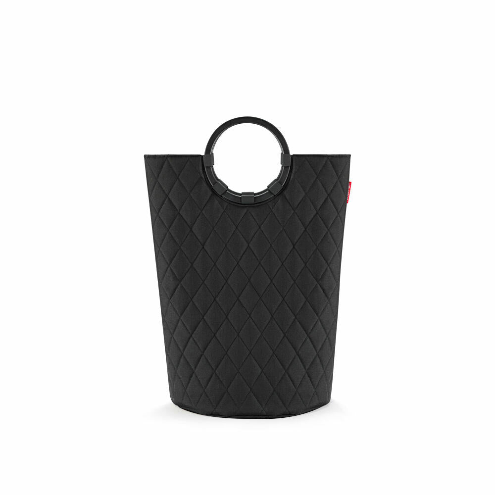 reisenthel loophome M, storage basket, Frame Rhombus Black, 30 L, VS7071