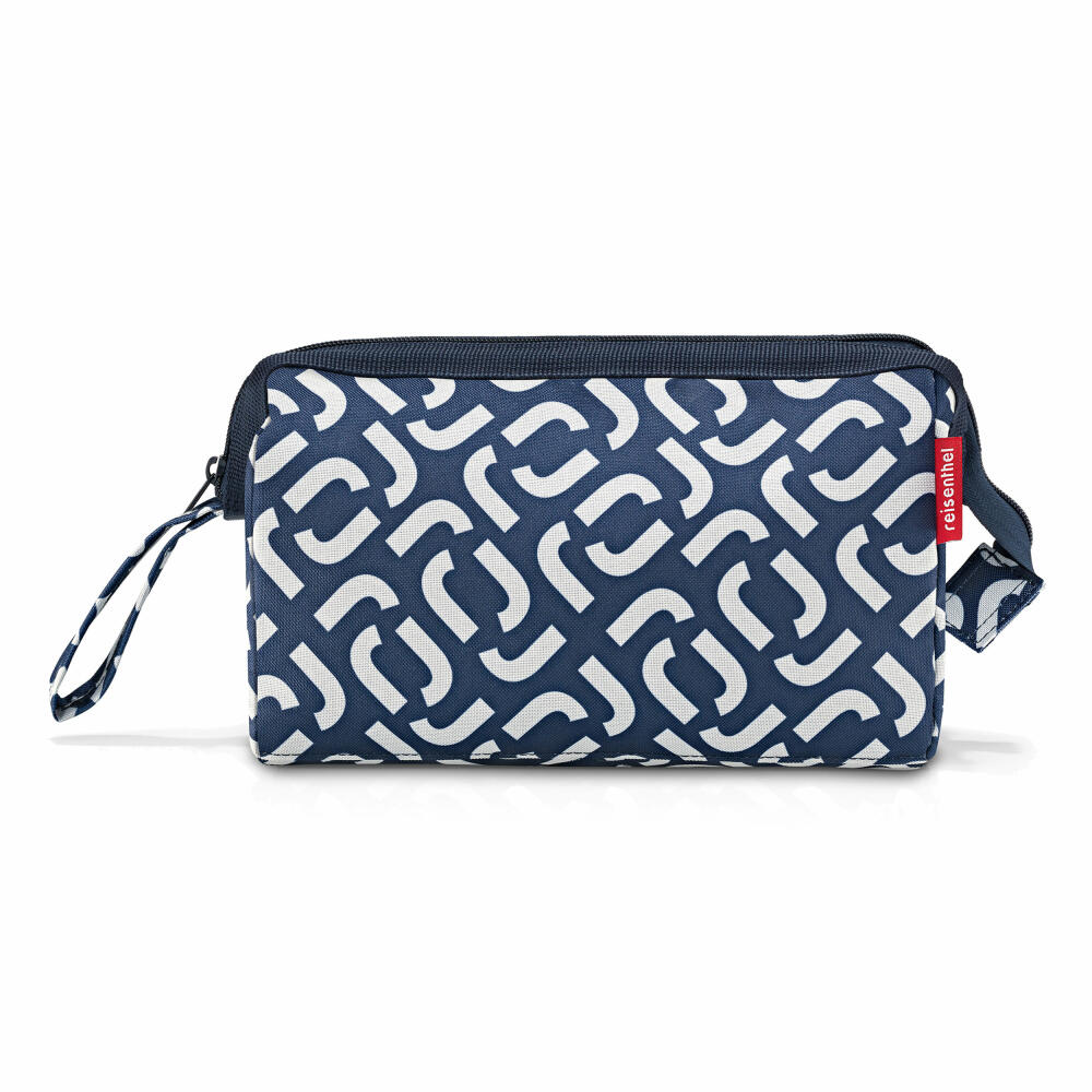 reisenthel travelcosmetic, beauty case, toiletry bag, wash bag, cosmetic bag, polyester fabric, Signature Navy, 4 L, WC4073