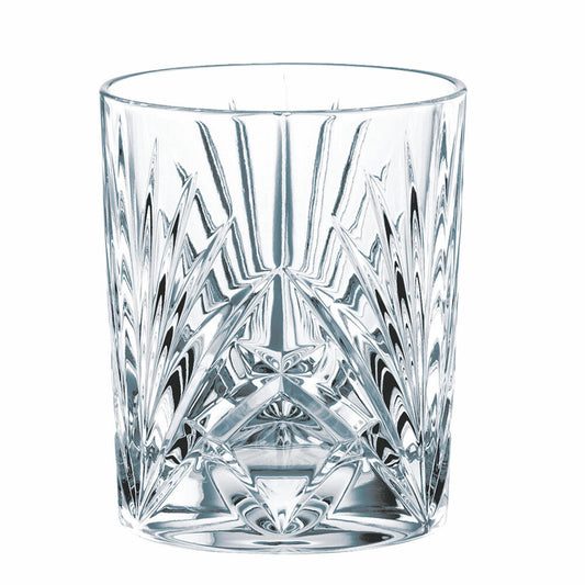 Nachtmann Palais Whiskey Tumbler, set of 6, whiskey tumblers, whiskey glass, crystal glass, 288 ml, 105401