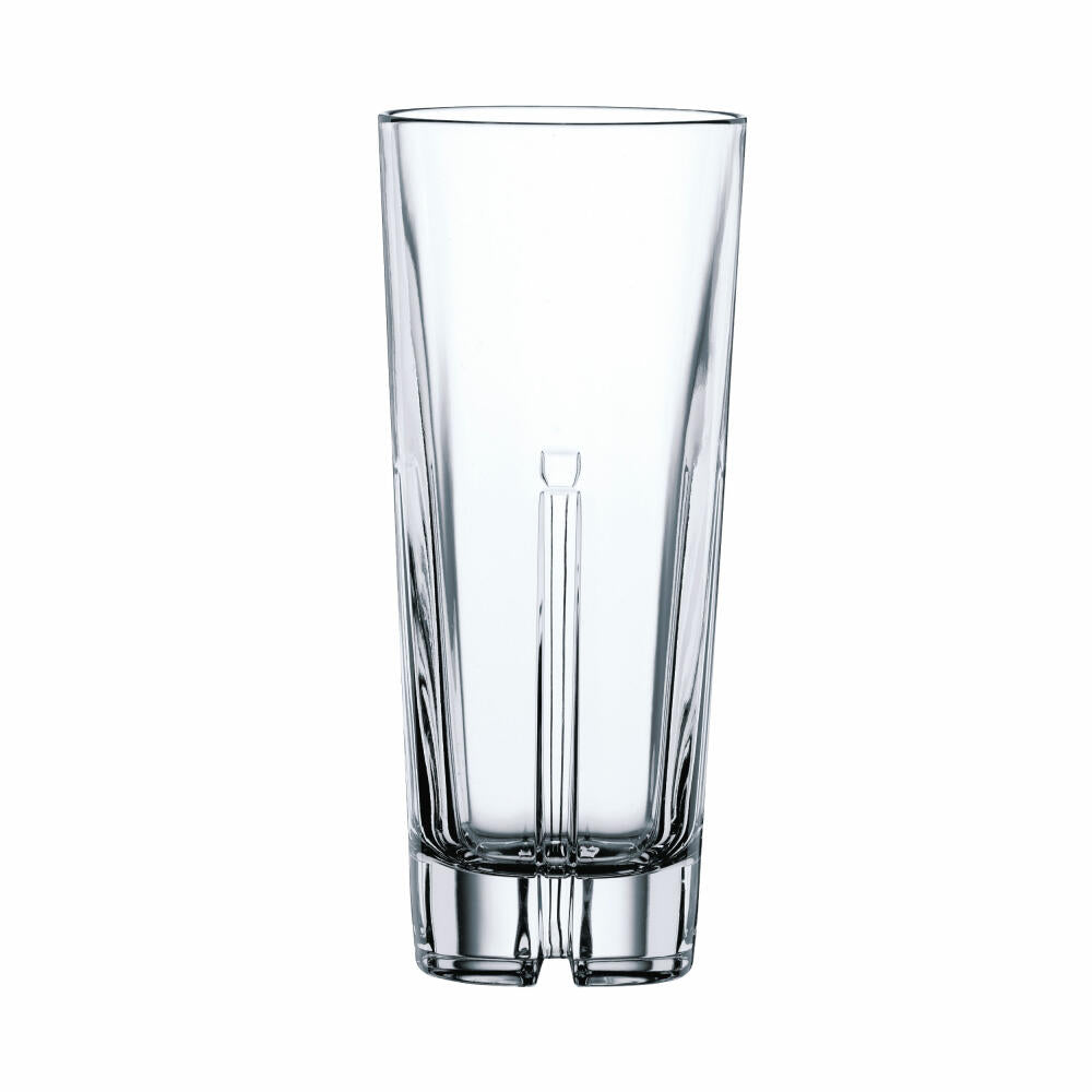 Nachtmann Havanna Longdrinkglas, 6er Set, Wasserglas, Saftglas, Kristallglas, H 17 cm, 366 ml, 0068586-0