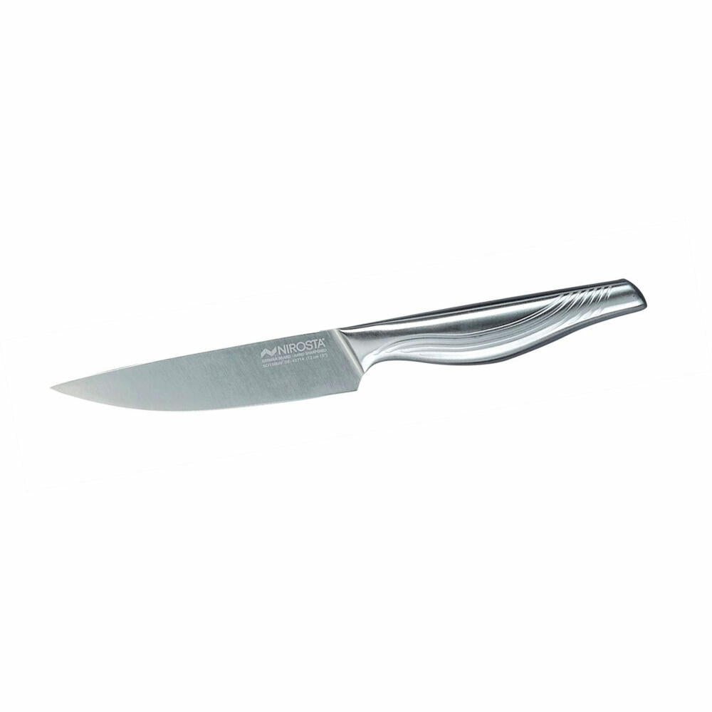 Nirosta Spickmesser Swing, Fleischmesser, Küchenmesser, Edelstahl, Silber, 23 cm, 43714