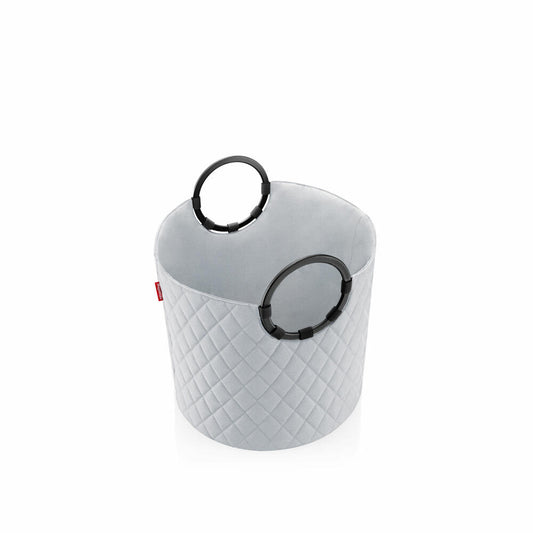 reisenthel loophome S, storage basket, Frame Rhombus Light Grey, 35 L, VR7062