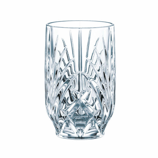 Nachtmann Palais juice cup, set of 6, drinking cup, water glass, crystal glass, H 11.5 cm, 265 ml, 0092954-0