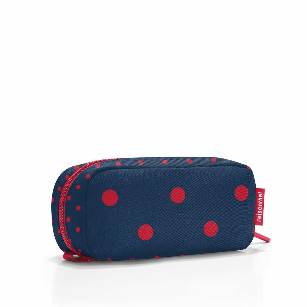 reisenthel multicase, cosmetic bag, beauty case, pencil case, Mixed Dots Red, 1.5 L, WJ3075