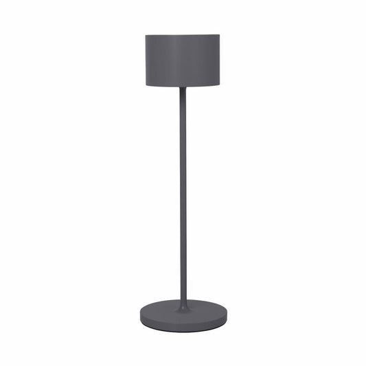 Blomus Mobile LED-Leuchte FAROL Warm Gray, LED-Lampe, Stehleuchte, Tischleuchte, Aluminium, Grau, 66126