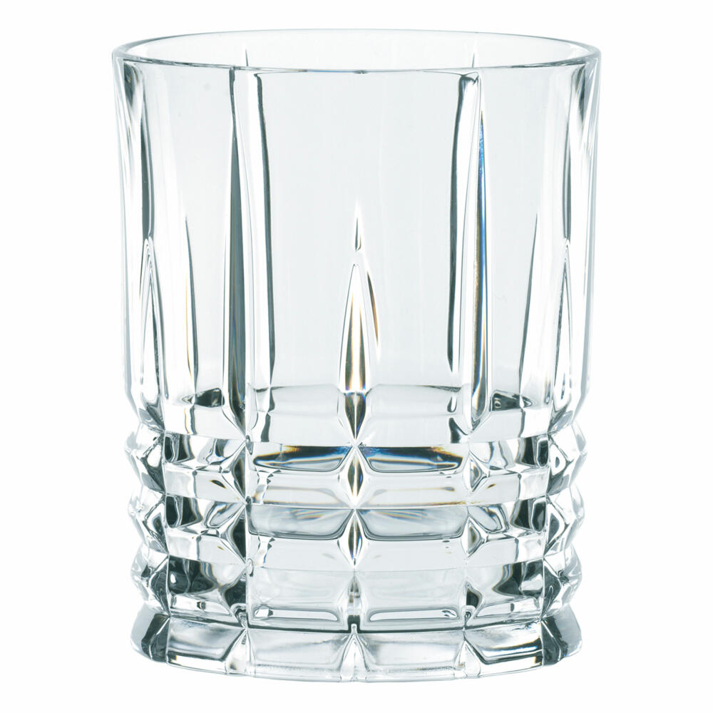 Nachtmann Highland Whiskybecher, 4er Set, Tumbler, Whiskyglas, Whiskey, Glas, Kristallglas, 345 ml, 95906