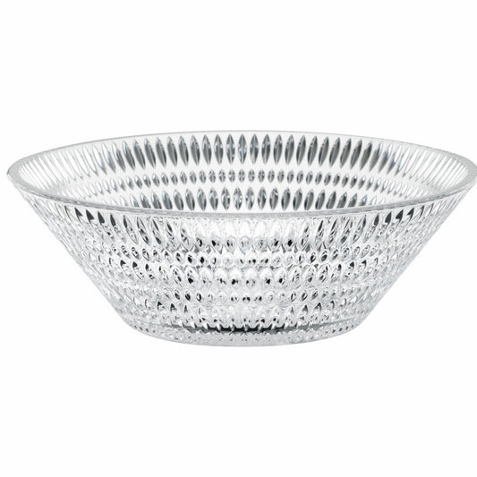 Nachtmann bowl Ethno, bowl with cut pattern, crystal glass, clear, 27 cm, 105230