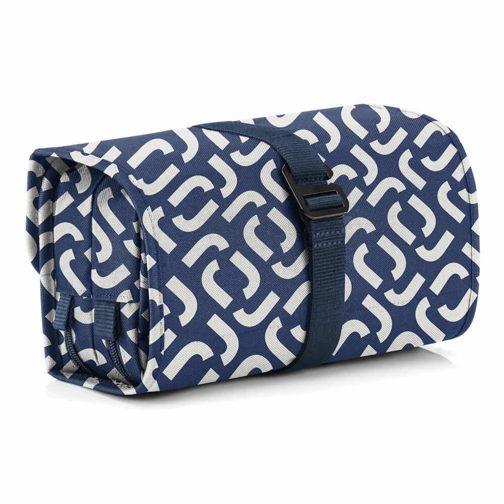 reisenthel wrapcosmetic, Kulturtasche, Kulturbeutel, Kosmektischtasche, Beautycase, zum Aufhängen, Signature Navy, 3 L, WB4073