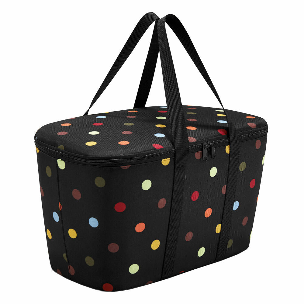 reisenthel coolerbag, einkaufstasche, isolierte tasche, isotasche für shopping, dots, UH7009