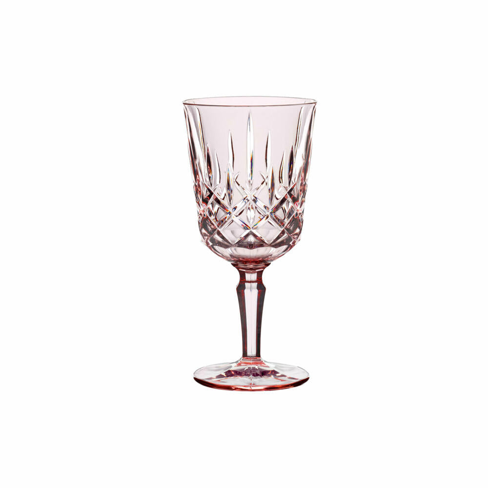 Nachtmann Cocktail/Wine Glass Set of 2 Noblesse, Crystal Glass, Rosé, 355 ml, 105218