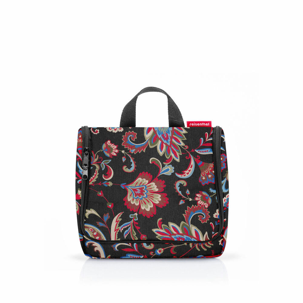 reisenthel toiletbag, toiletry bag, cosmetic bag, Paisley Black, 3 L, WH7064