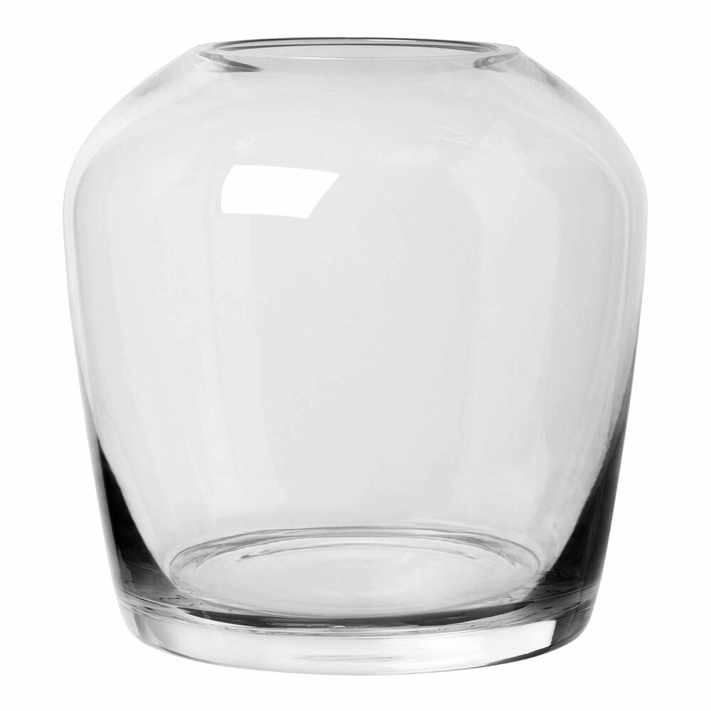 Blomus Vase LETA Clear large, Dekovase, Blumenvase, Glasvase, Glas farbig, 14.8 cm, 66142