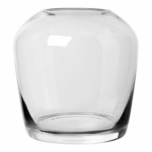 Blomus Vase LETA Clear large, Dekovase, Blumenvase, Glasvase, Glas farbig, 14.8 cm, 66142