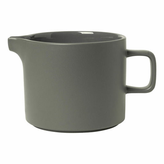 Blomus Pilar Kanne, Kännchen, Krug, Servierkanne, Keramik, Pewter, 1 L, 63973