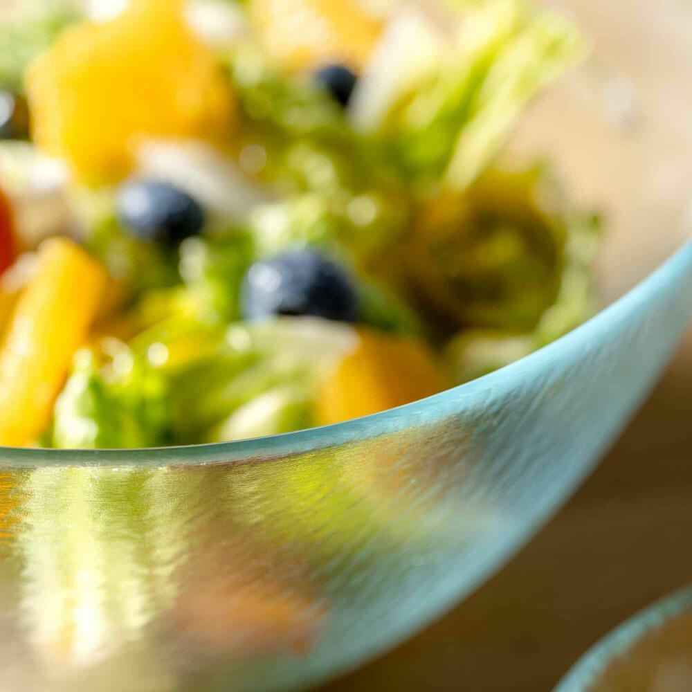 Leonardo Schale Attivo, Schüssel, Bowl, Kalk-Natron-Glas, Klar, 22 cm, 025591