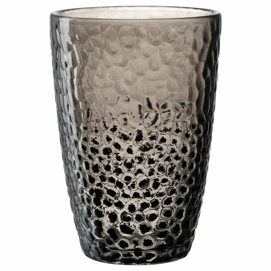 Leonardo Trinkglas Matera, Trinkbecher, Kalk-Natron-Glas, Anthrazit, 340 ml, 024382