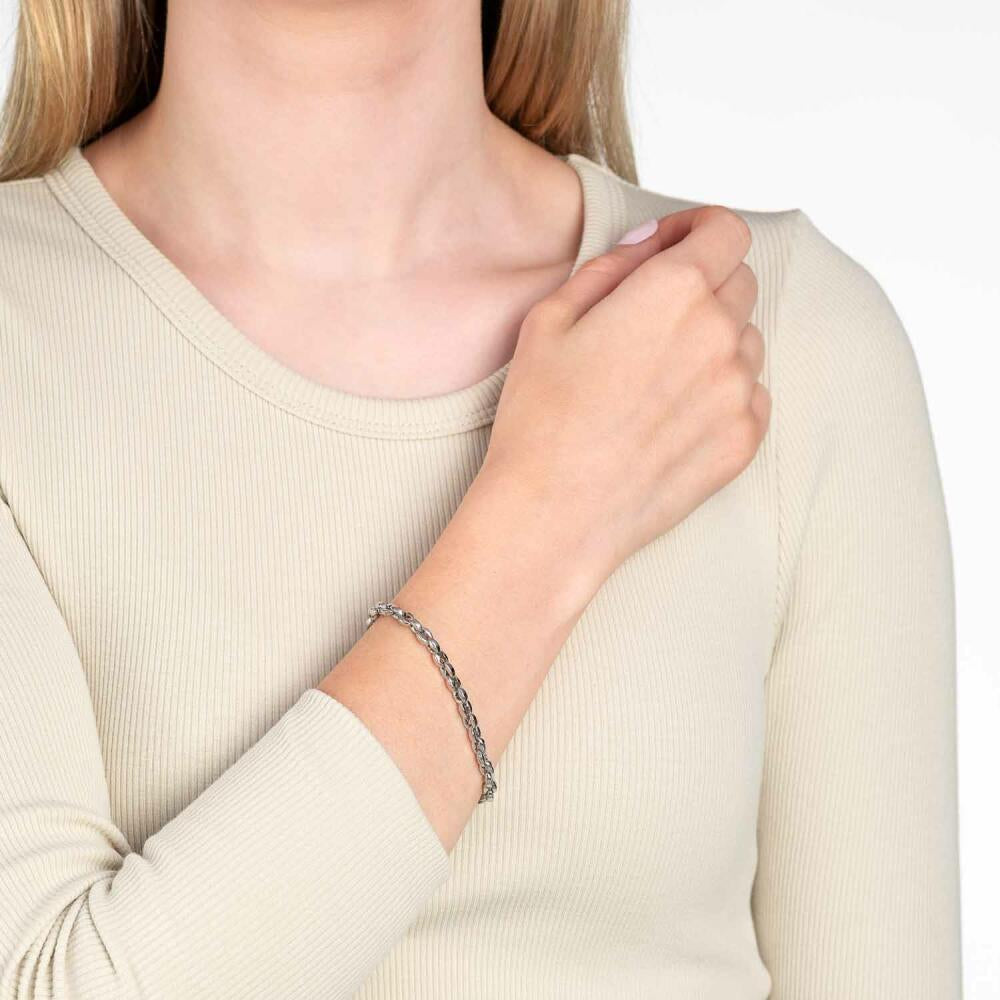 Leonardo Jewels Armband Romea Clip & Mix, Armschmuck, Schmuck, Edelstahl, Silber, 023274