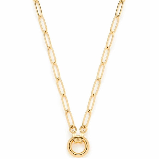 Leonardo Jewels Halskette 80 Gold Moda Clip & Mix, Kette, Schmuck, Edelstahlkette, Edelstahl IP Gold, 023345