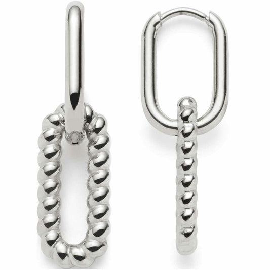 Leonardo Jewels Creole Moni, set of 2, earrings, ear jewelry, stainless steel, silver, 023250