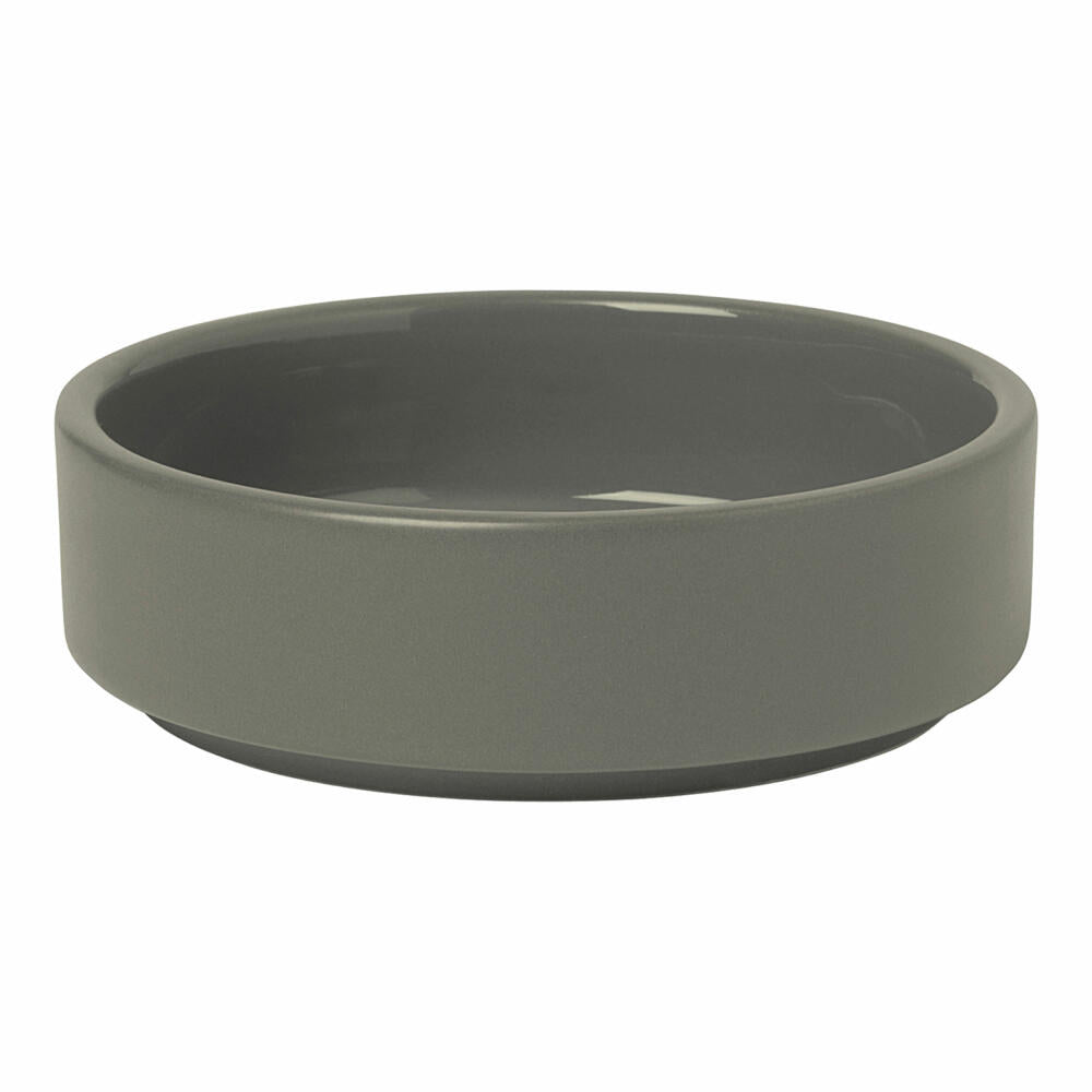 Blomus Pilar Schale, Schälchen, Schüssel, Bowl, Geschirr, Keramik, Pewter, 10 cm, 63987