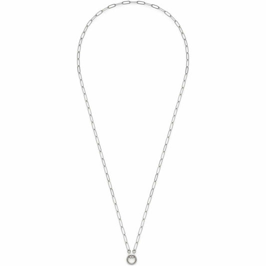 Leonardo Jewels Halskette 80 Moda Clip & Mix, Kette, Schmuck, Edelstahlkette, Edelstahl, Silber, 023344