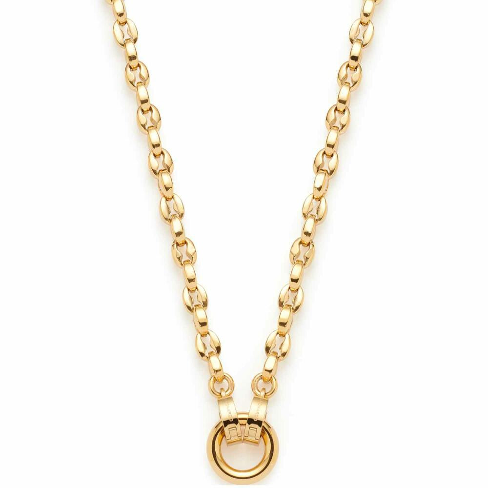 Leonardo Jewels Halskette 50 Gold Romea Clip & Mix, Kette, Schmuck, Edelstahlkette, Edelstahl IP Gold, 023273