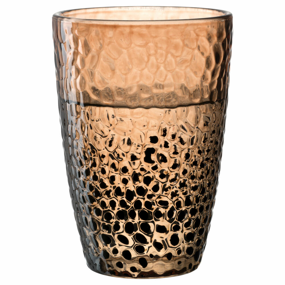 Leonardo drinking glass Matera, drinking cup, soda-lime glass, beige, 340 ml, 024385