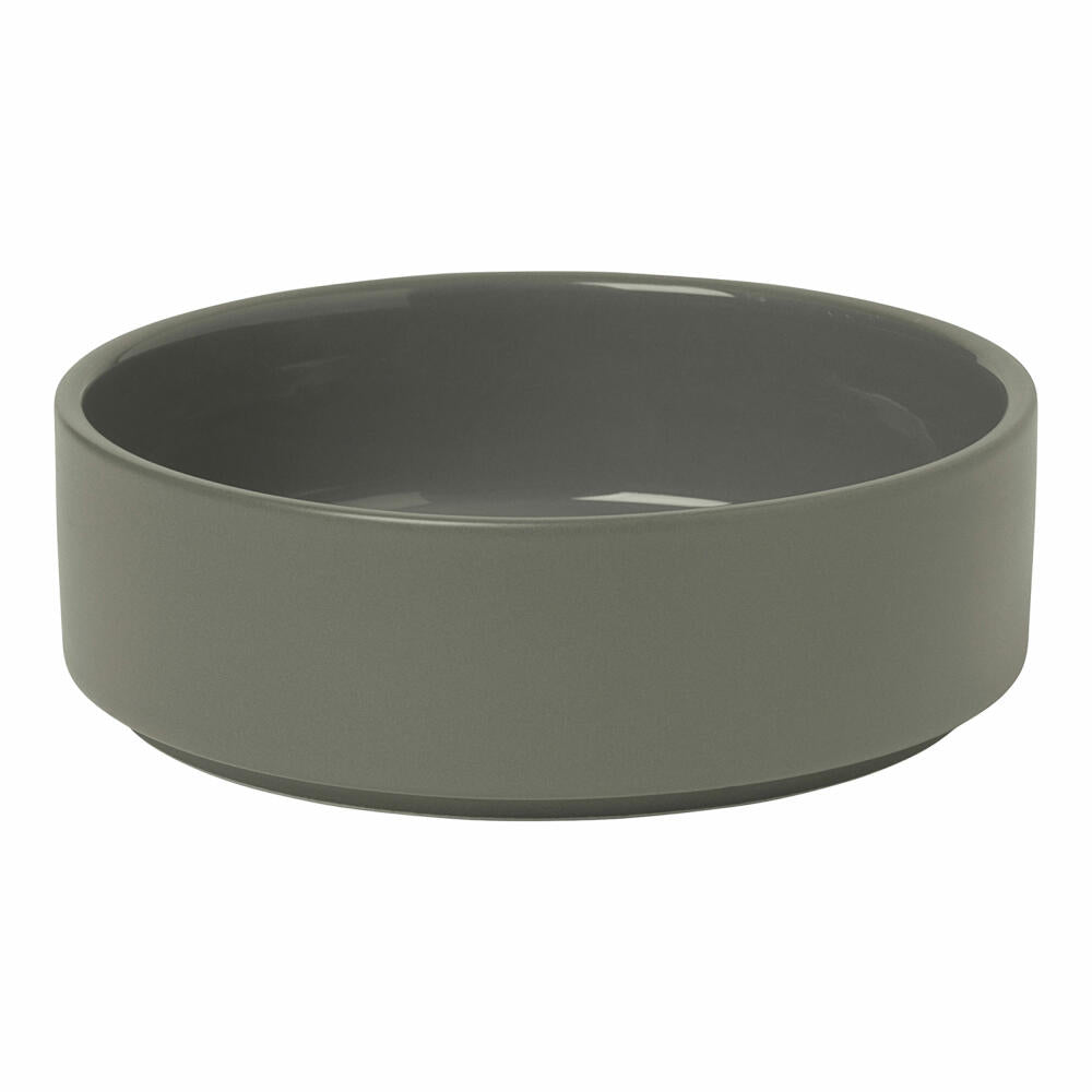 Blomus Pilar Schale, Schälchen, Schüssel, Bowl, Geschirr, Keramik, Pewter, 14 cm, 63979