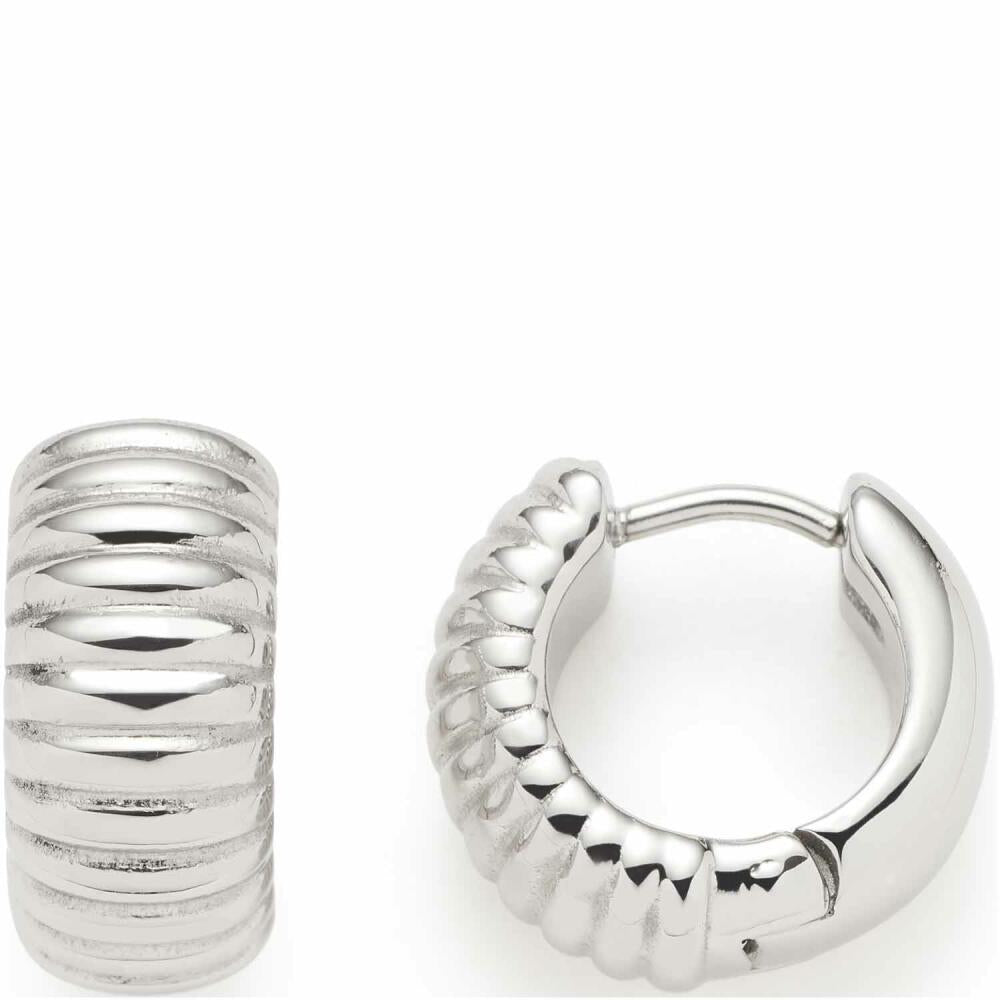 Leonardo Jewels Creole Ariba, set of 2, earrings, earrings jewelry, stainless steel, silver, 023186