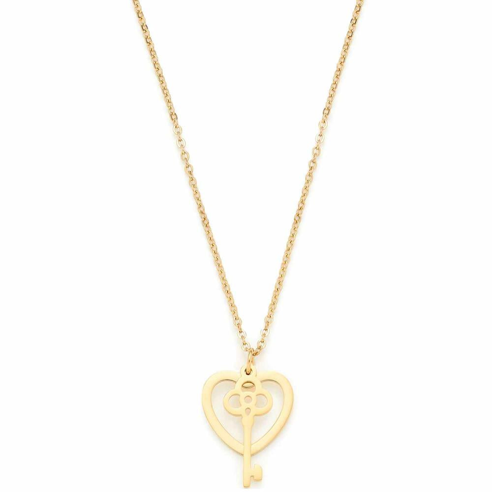 Leonardo Jewels Halskette Jetta CIAO, Kette, Schmuck, Edelstahlkette, Edelstahl IP Gold, 023306