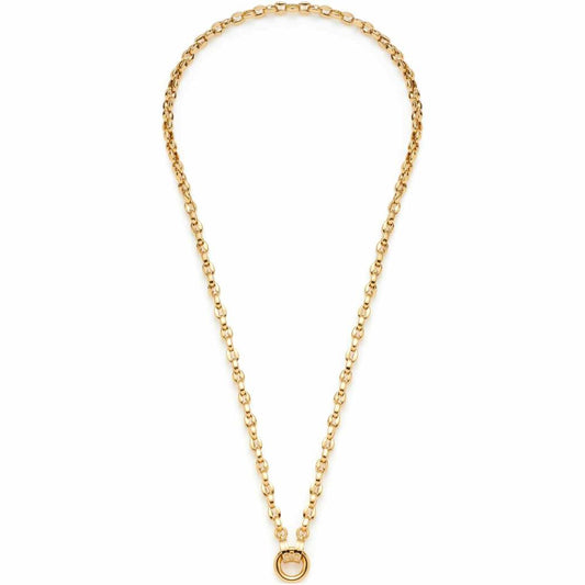 Leonardo Jewels Halskette 50 Gold Romea Clip & Mix, Kette, Schmuck, Edelstahlkette, Edelstahl IP Gold, 023273