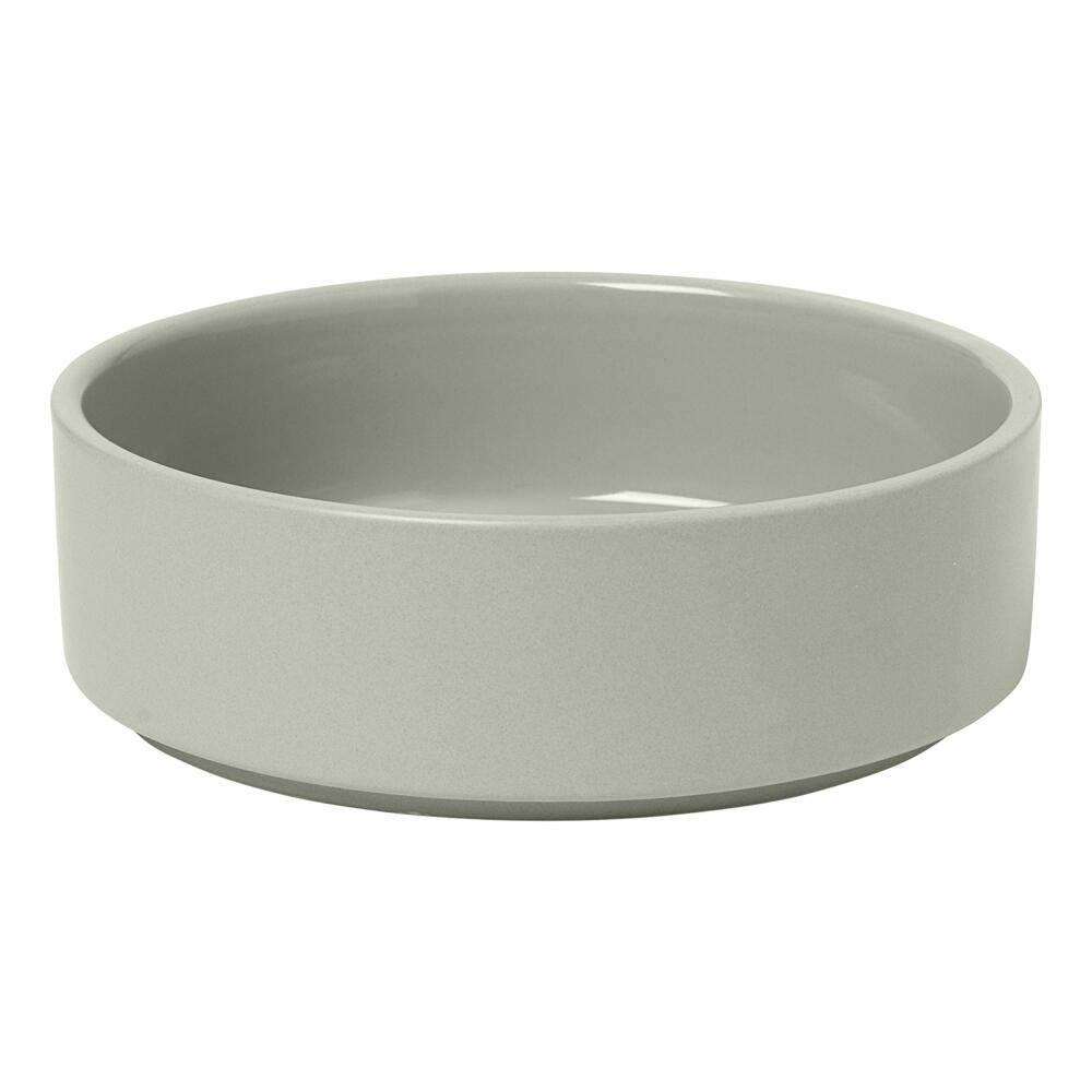 Blomus Pilar Schale, Schälchen, Schüssel, Bowl, Geschirr, Keramik, Mirage Grey, 14 cm, 63978