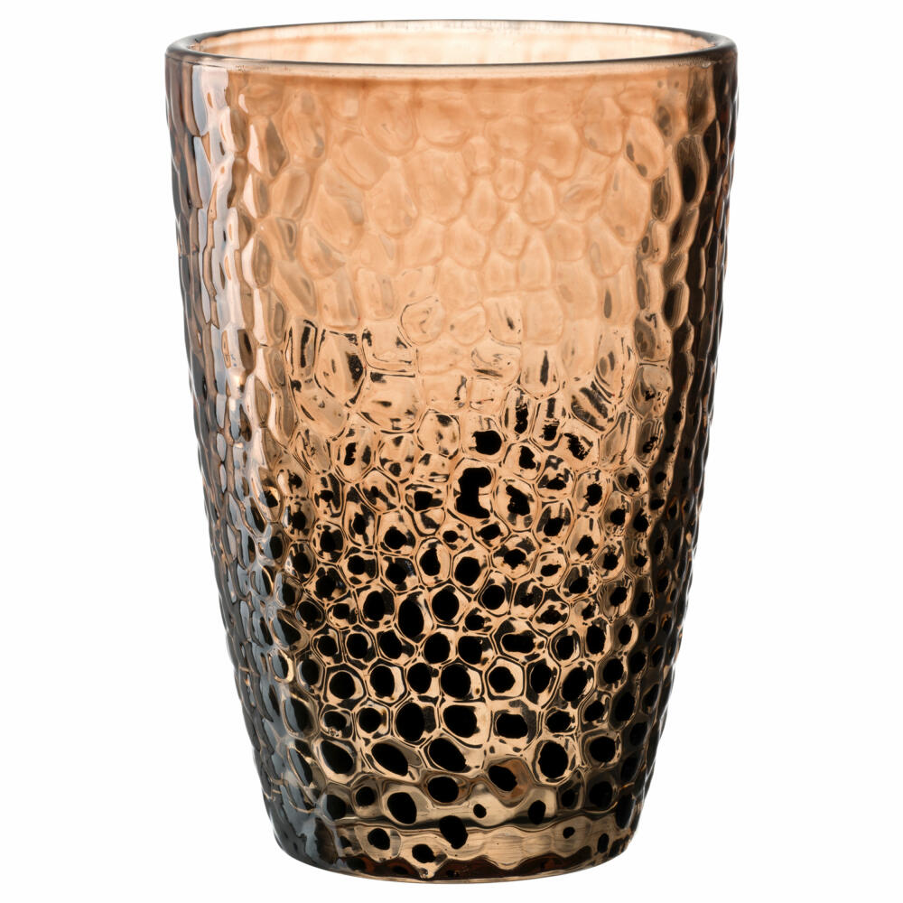 Leonardo drinking glass Matera, drinking cup, soda-lime glass, beige, 340 ml, 024385