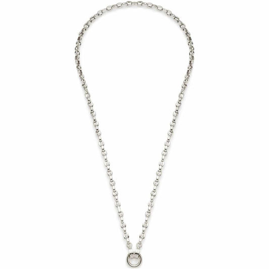Leonardo Jewels Halskette 50 Romea Clip & Mix, Kette, Schmuck, Edelstahlkette, Edelstahl, Silber, 023272