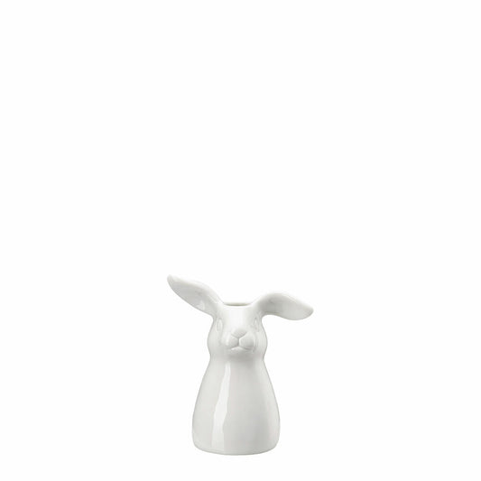 Hutschenreuther Rabbit Vase, Decorative Vase, Porcelain, White, 11 cm, 02487-800001-26011