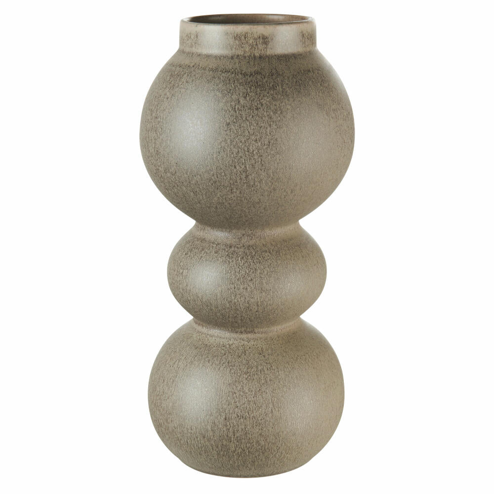 ASA Selection como Vase stone, Blumenvase, Tischvase, Dekovase, Steingut, Braun, H 23.5 cm, 83094171