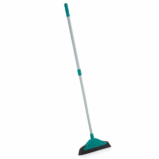 Leifheit foam broom Soft &amp; Easy, telescopic handle up to 130 cm, sweeping width 34 cm, 55243