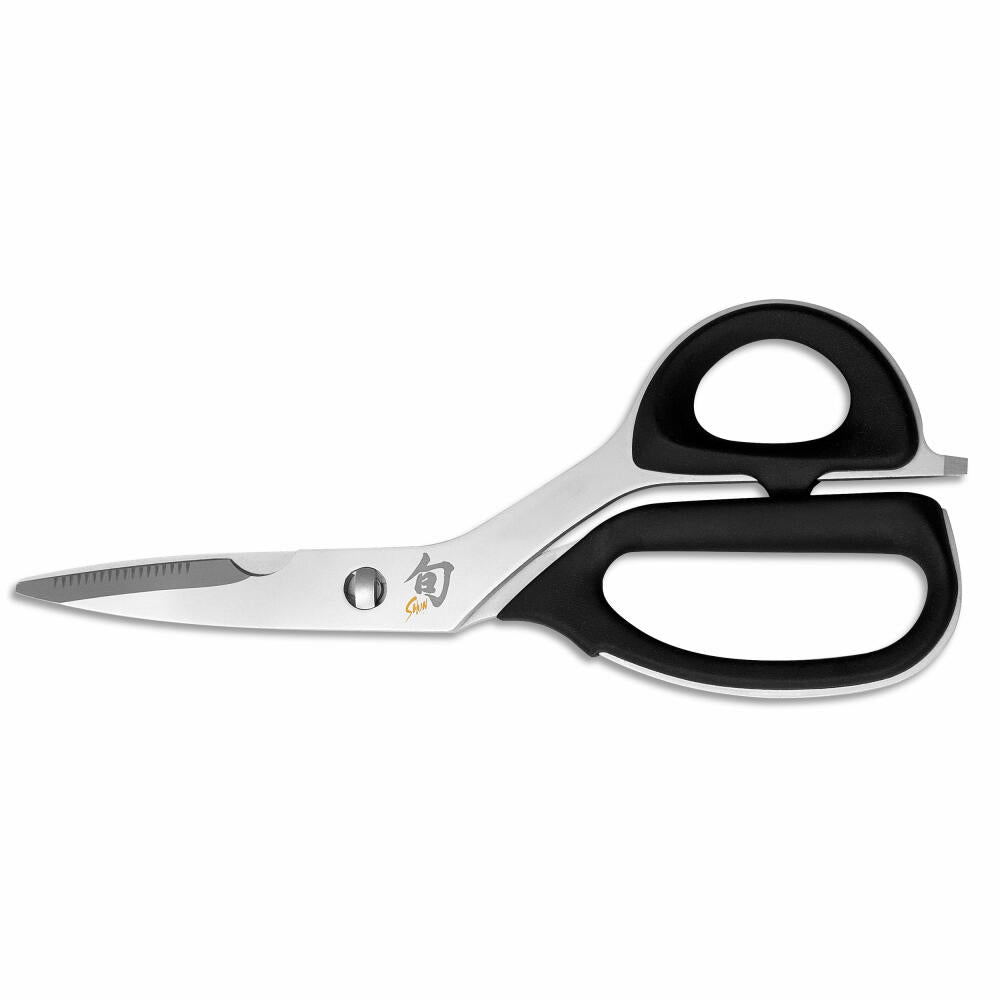 Kai household scissors Shun, kitchen scissors, stainless steel, plastic, DM-7240