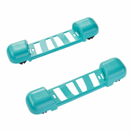 Leifheit trolley wheels for Clean Twist Ergo, bucket trolley, accessories, trolley, plastic, turquoise, 52103