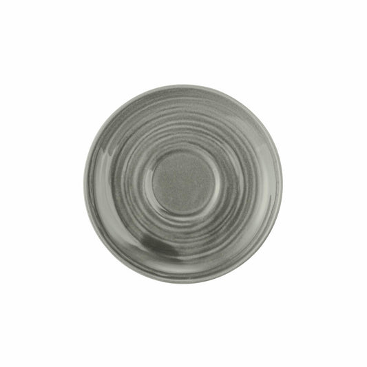 Seltmann Weiden Terra Kombi-Untertasse Klein, Unterteller, Porzellan, Perlgrau, Ø 13.3 cm, 001.772225