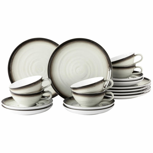 Seltmann Weiden Terra Tafelservice, 12-tlg., Tafel Service, Essservice, Geschirr Set, Porzellan, Corso, 001.772047